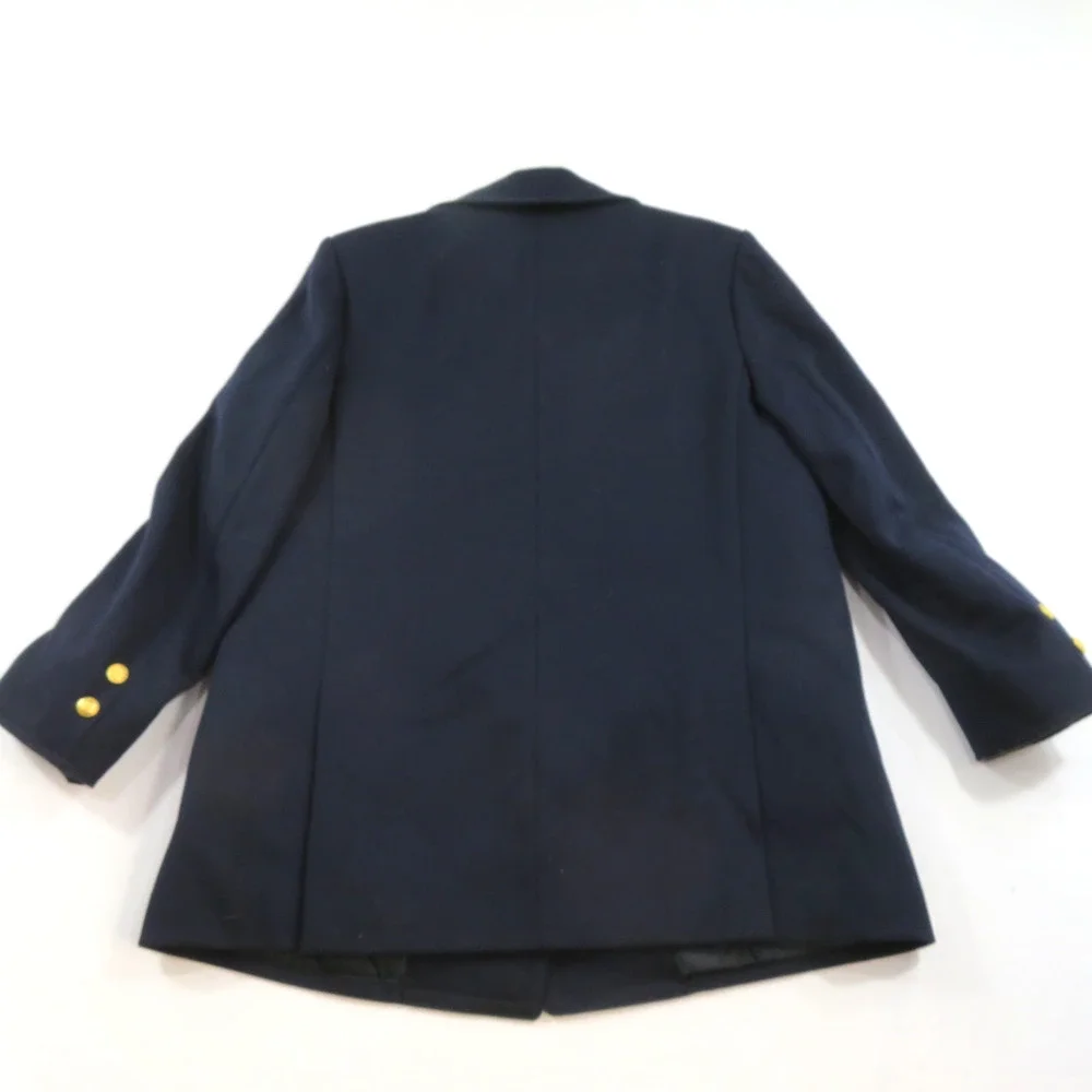 Vintage 1960s Chicago Police Department Raeford Jacket Coat Dark Blue Sz 16